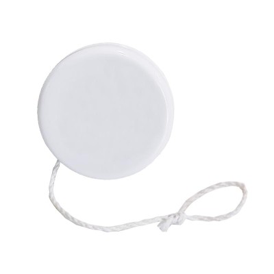 Yoyo plástico personalizable blanco