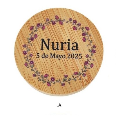 Abridor de botellas con imán d.6cm personalizable