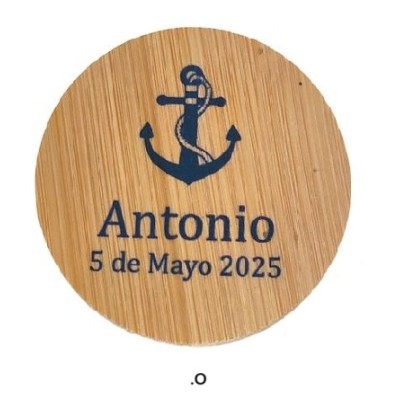Abridor de botellas con imán d.6cm personalizable