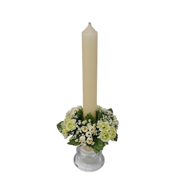Candel ring o aro para velas  9099 (amarillo)