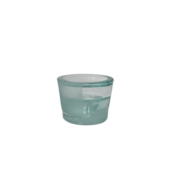 Portavela cristal fénix square d.6cm Alt.4,5cm 