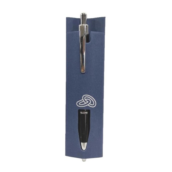 Envase funda alianzas + bolígrafo 