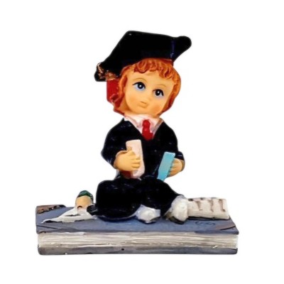 Figura mini niño graduación 5cm surtido 4