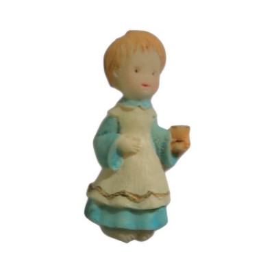 Figura mini niño monaguillo plano 4cm c/cáliz