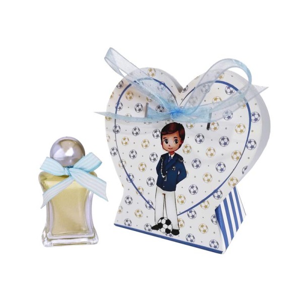 Agua de colonia 10ml envase cristal caja comunión niño