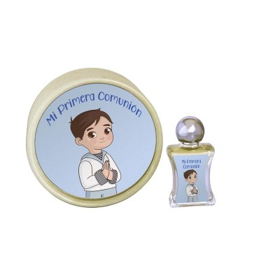 Agua de colonia 10ml envase cristal caja comunión niño