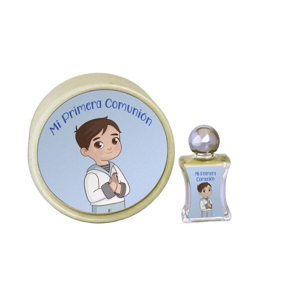Agua de colonia 10ml envase cristal caja comunión niño