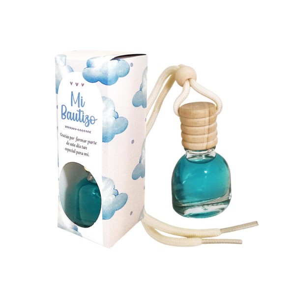 Ambientador cristal 10ml limpio Mi bautizo azul