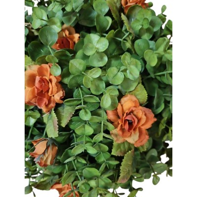 Bastón bola de flores cortejo pajes c/palo forrado Alt.130cm Ø 25cm