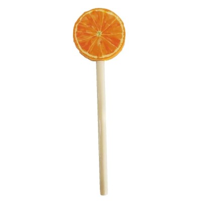 Bolígrafo naranja