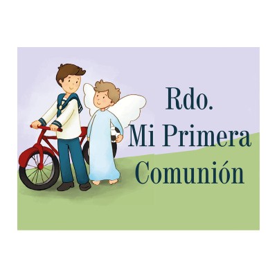 Pliego 56 pegatinas Rdo  Mi Primera Comunión