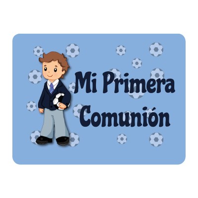 Pliego 56 pegatinas Mi Primera Comunión