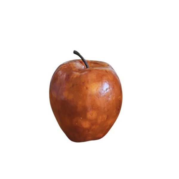 Manzana artificial madurada d.9cm