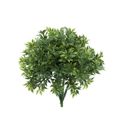 Pomo 6 pick plástico Te verde 17cm
