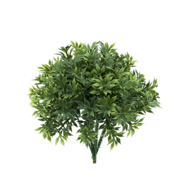 Pomo 6 pick plástico Te verde 17cm