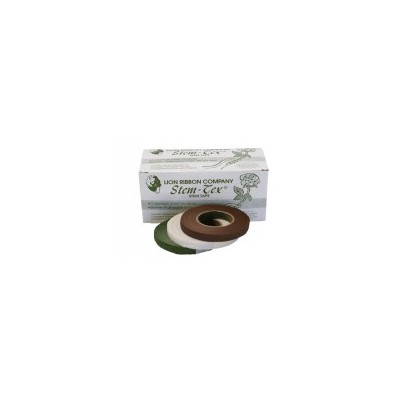 Rollo cinta tape Stem-Tex 13 mm de ancho x 27 5 m de largo blanco