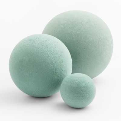 Bola esponja para flor seca y preservada d. 7