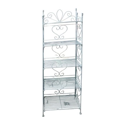 Alquiler mueble estanteria hierro plegable 5 estantes