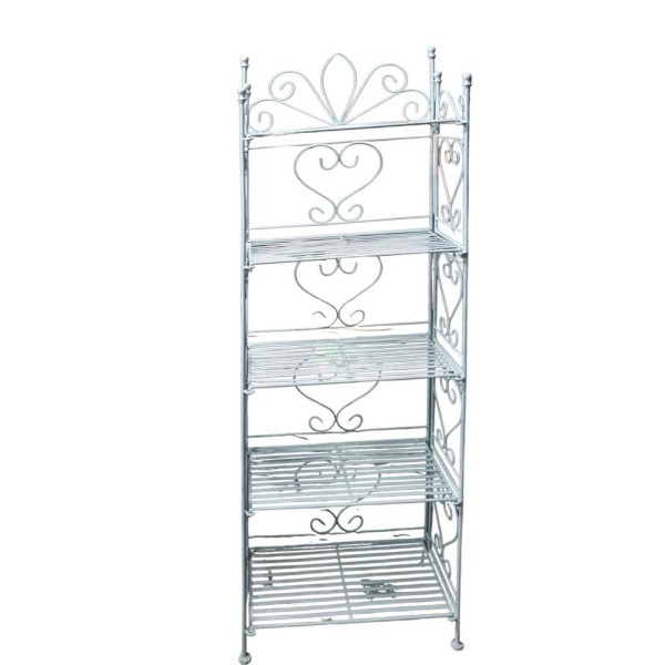Alquiler mueble estanteria hierro plegable 5 estantes