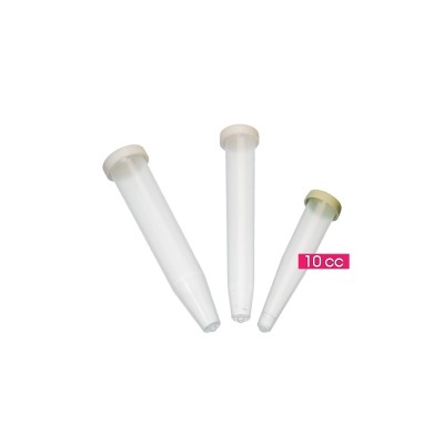 Tubo plástico 8cm d 1 5cm 10cc
