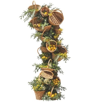 Alquiler torre 24 cesta mimbre Alt  2 30 mts