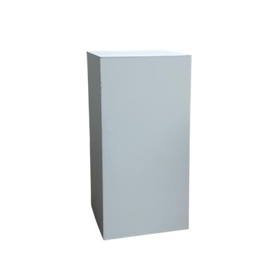 Alquiler columna madera blanca 30x30x 60cm
