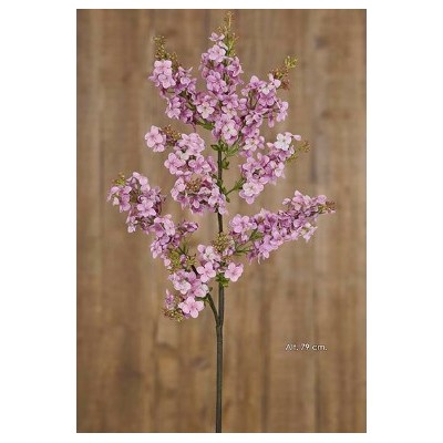 Lilac x 3 Alt 79cm malva