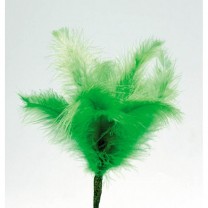 Bolsa plumas small   3 gr verde
