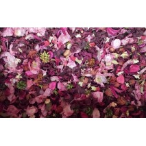 Flores secas perfumadas  100gr. olor (rosa)