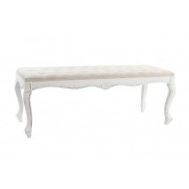 ALQUILER ASIENTO BODA CIVIL FORRADO CAPITONE TELA 124 X 49 X 45 MARFIL                              