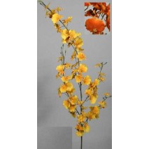 Orquídea japonesa s/hojas x 103cm naranja