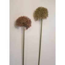 Allium artificial plástico  9cm x 60cm malva