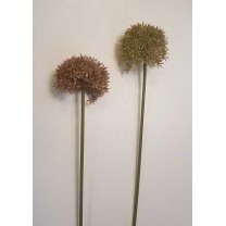 Allium artificial plástico  9cm x 60cm malva