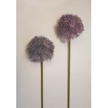 Allium artificial plástico  9cm x 60cm lila