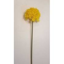 Allium artificial plástico  9cm x 60cm amarillo