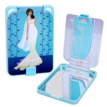 Espejo personalizable rectangular novia 8 x 12cm