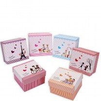 Caja cartón presentación 9 x 8,5 x 5,5cm surtido