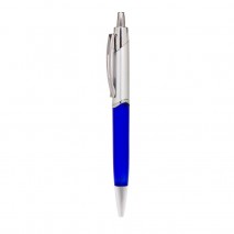 Bolígrafo plata/azul