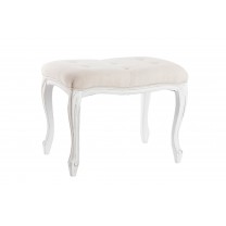Alquiler ceremonia asiento boda civil forrado capitoné tela 63x43x48  marfil